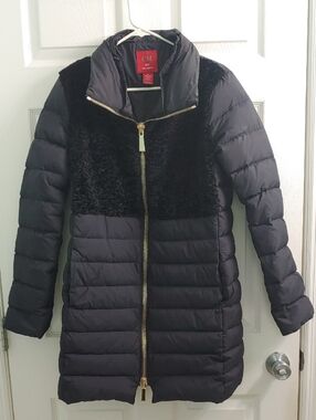 Ciao Milano Black Duck Down Park Coat Women's Puffer Size M